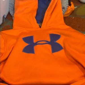 under armor orange vest